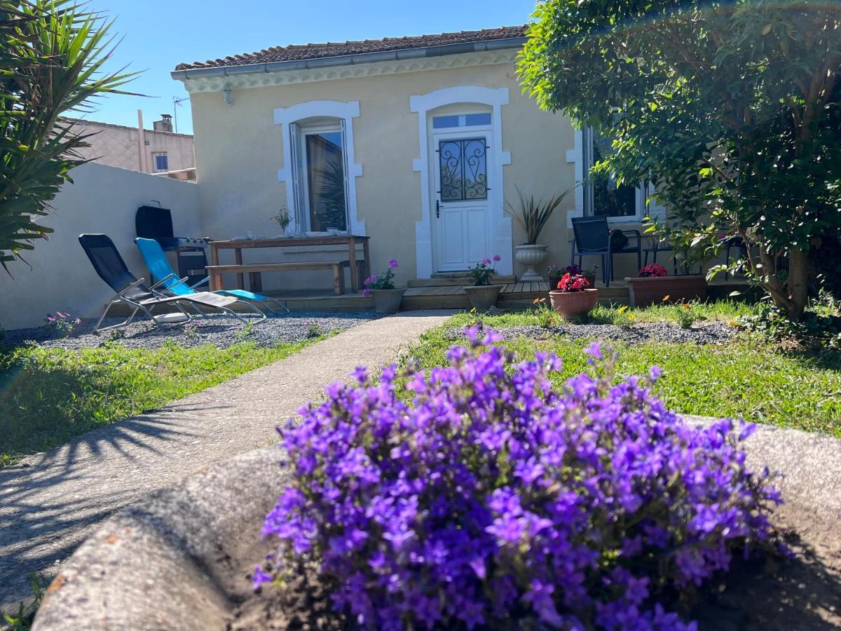 Charmante Maison Climatisee Avec Piscine Au Calme A Carcassonne Zewnętrze zdjęcie