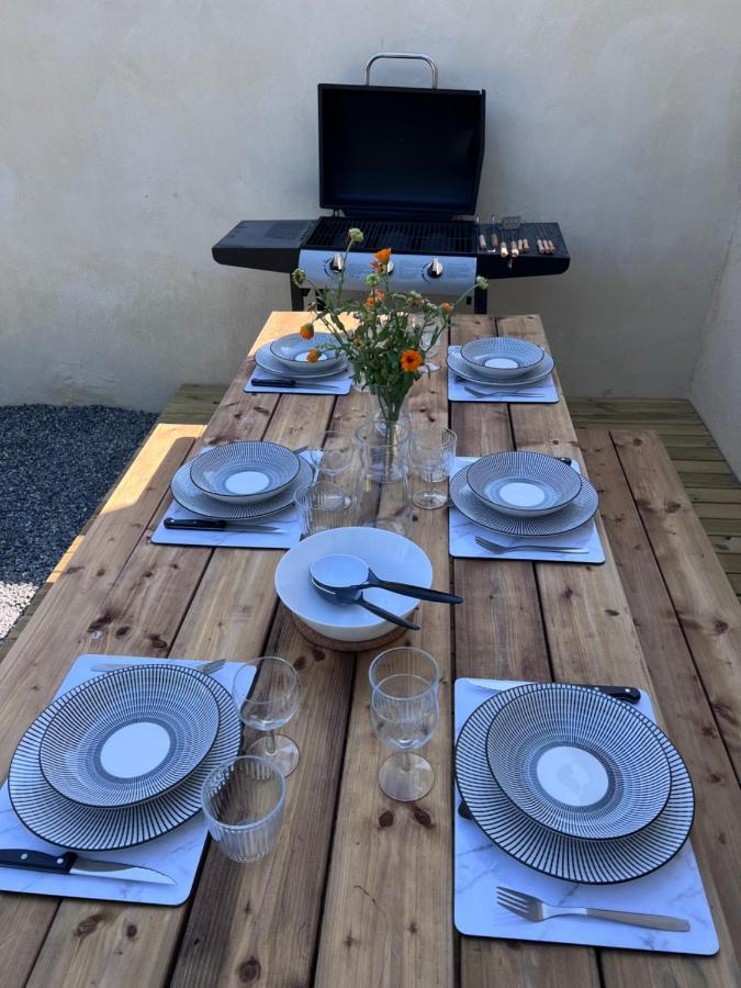Charmante Maison Climatisee Avec Piscine Au Calme A Carcassonne Zewnętrze zdjęcie